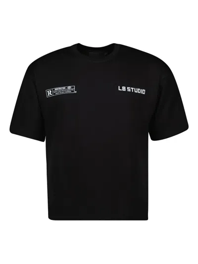 L8 Studio Cupidon Cotton T-shirt In Black