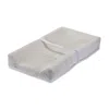 La Baby 3-sided Diaper Changing Pad, 32" With 100% Organic Cotton Top Layer On Waterproof Cover In White
