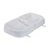 La Baby 4 Sided Waterproof Diaper Changing Pad, 30" With Easy To Clean Cover In White