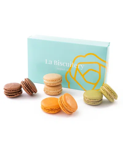 LA BISCUITERY THE SIGNATURE BOX OF 12 MACARONS