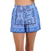 La Blanca Alboran Cover-up Shorts In Blue