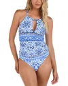 La Blanca Alboran High Neck Keyhole Tankini