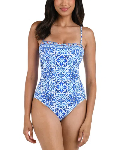 LA BLANCA ALBORAN PRINTED ONE PIECE SWIMSUIT