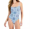 La Blanca Alboran Sea One Piece Swimsuit In Blue In Blue