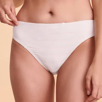 La Blanca Bandeau Bikini Hipster In White