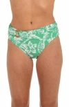 La Blanca Batiki Mid Rise Bikini Bottoms