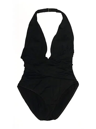 Pre-owned La Blanca Bodysuit In Black