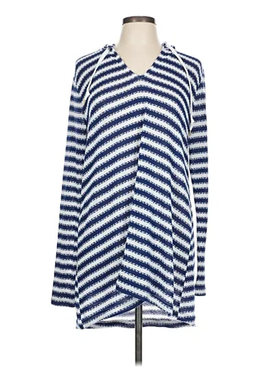Pre-owned La Blanca Cardigan Sweater In Blue