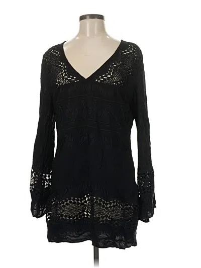 Pre-owned La Blanca Casual Dress In Black