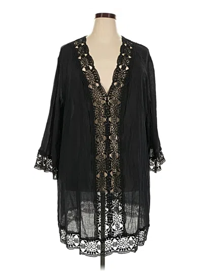 Pre-owned La Blanca Casual Dress In Black