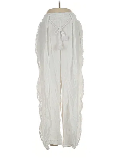 Pre-owned La Blanca Casual Pants In Ivory
