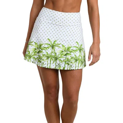 La Blanca Club Palm Active Skort In Green