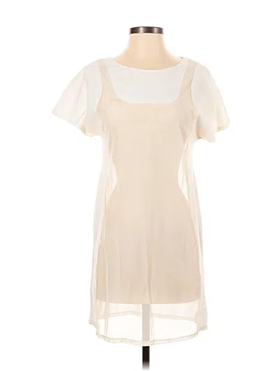 Pre-owned La Blanca Cocktail Dress In White