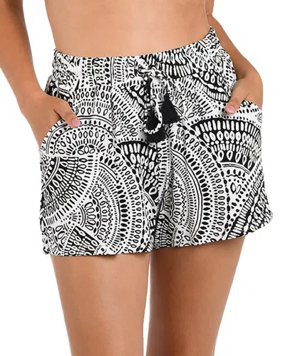 La Blanca Coverup Short In Multi