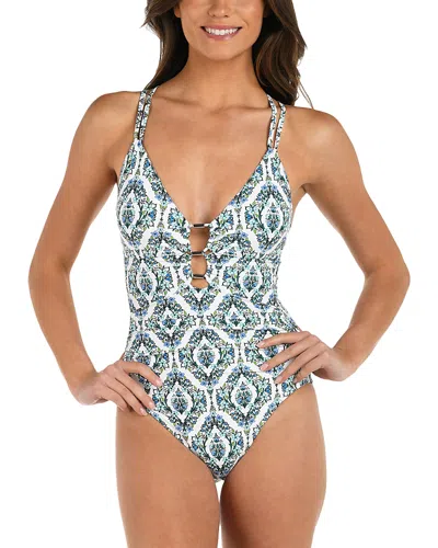 La Blanca Deja-blue One Piece Swimsuit