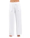 La Blanca Delphine Beach Cover Up Pants In White