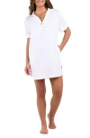 La Blanca Delphine Cover-up Shift In White