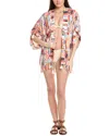 La Blanca Desert Dream Kimono In Pink