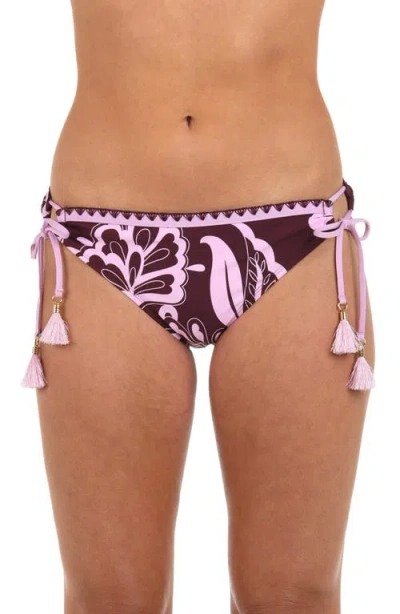 La Blanca Fiji Adjustable Loop In Burgundy