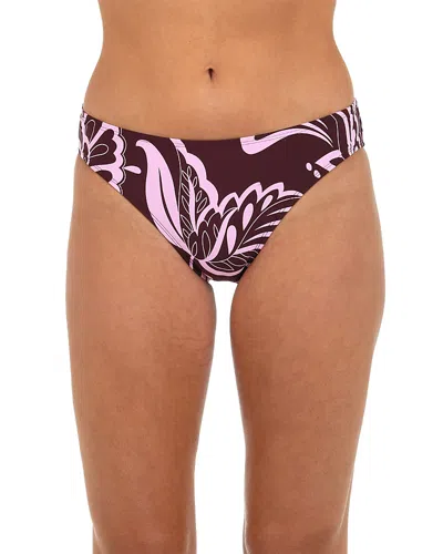 La Blanca Fiji Hipster Bikini Bottom In Brown