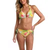 La Blanca Calypso Halter Bikini Top In Multi