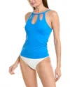 La Blanca High Neck Tankini Top
