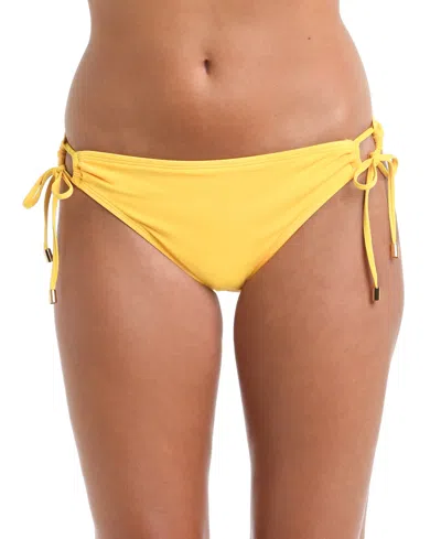 La Blanca Island Goddess Adjustable Hipster Bikini Bottoms In Pineapple