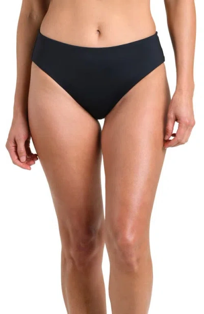 La Blanca Island Goddess Bikini Bottoms In Black