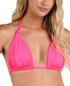 La Blanca Island Goddess Halter Triangle Bikini Top