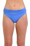 La Blanca Island Goddess Hipster Bikini Bottoms In Blue
