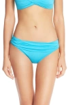 La Blanca Island Goddess Hipster Bikini Bottoms In Blue