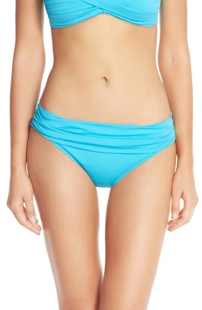 La Blanca Island Goddess Hipster Bikini Bottoms In Blue