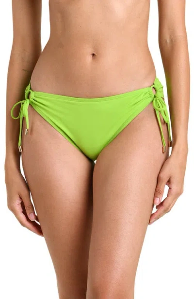 La Blanca Island Goddess Hipster Bikini Bottoms In Green