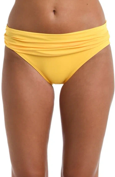 La Blanca Island Goddess Hipster Bikini Bottoms In Pineapple