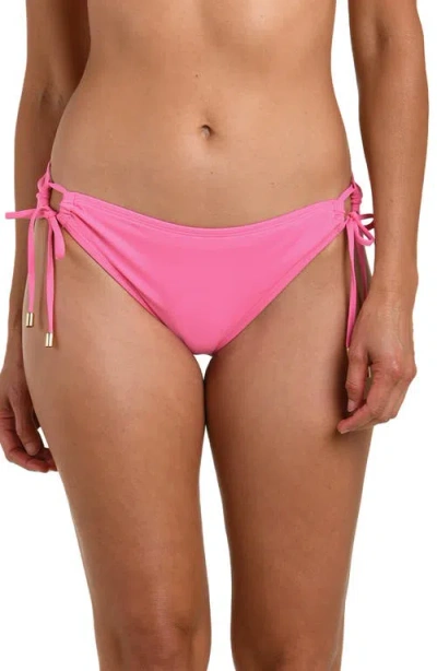 La Blanca Island Goddess Hipster Bikini Bottoms In Pink