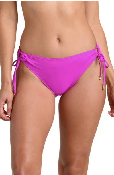 La Blanca Island Goddess Hipster Bikini Bottoms In Purple