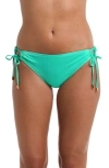 La Blanca Island Goddess Adjustable Hipster Bikini Bottoms In Seafoam