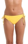 La Blanca Island Goddess Hipster Bikini Bottoms In Yellow
