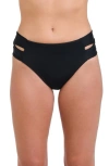 LA BLANCA ISLAND GODDESS KEYHOLE BIKINI BOTTOMS