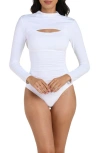 La Blanca Island Goddess Long Sleeve Shrug In White