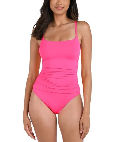 La Blanca Island Goddess One Piece Swimsuit In Pink