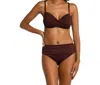 La Blanca Island Goddess Wrap Bikini Top In Multi