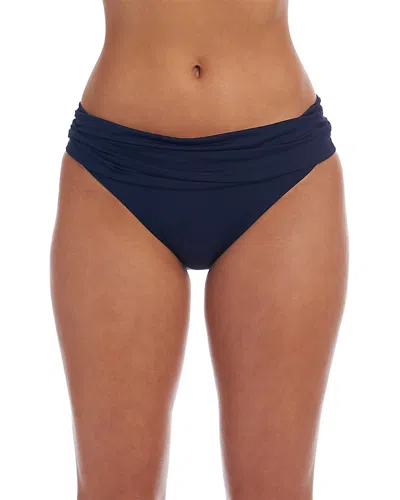 LA BLANCA ISLAND GODDESS SHIRRED BIKINI BOTTOM