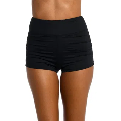 La Blanca Island Goddess Surf Shorts In Black