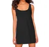 La Blanca Jersey Tank Dress Cover Up In Black In Black