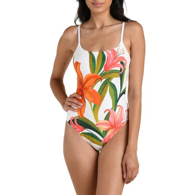 La Blanca Jungle Blossoms One-piece Swimsuit In Multi
