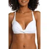 La Blanca Keyhole Banded Bikini Top