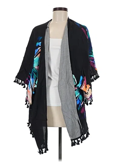Pre-owned La Blanca Kimono In Black