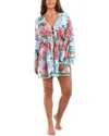 La Blanca Kimono Coverup In Multi