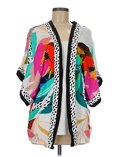 Pre-owned La Blanca Kimono In White